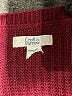 Croft & Barrow Burgundy Pullover Sweater Size XL (estimated) - photo 7