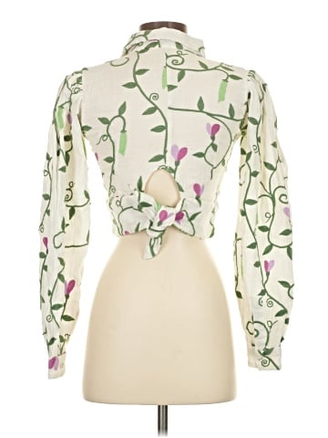 Samantha Pleet Long Sleeve Blouse (view 2)