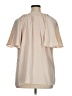 Unbranded Ivory Short Sleeve Blouse Size XL - photo 2