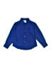 Calvin Klein Solid Blue Long Sleeve Button-Down Shirt Size 2T - photo 1