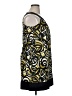 Kim Rogers Graphic Yellow Sleeveless Blouse Size 14 (petite) - photo 4