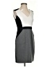 Shoshanna Color Block Black Gray Cocktail Dress Size 2 - photo 1