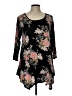 Larace Black 3/4 Sleeve Blouse Size L - photo 1