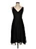 Wilfred Solid Black Cocktail Dress Size 4 - photo 1