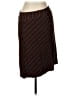 Liquid Chevron-herringbone Brown Casual Skirt Size 10 - photo 2