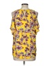By & By 100% Polyester Yellow Sleeveless Blouse Size L - photo 2