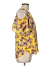 By & By 100% Polyester Yellow Sleeveless Blouse Size L - photo 4