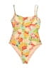 Billabong Tropical Yellow Orange One Piece Swimsuit Size XS (estimated) - photo 1