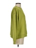 Double Take Solid Green Sweatshirt Size S - photo 4