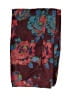 Aerie 100% Polyester Floral Burgundy Scarf One size - photo 2