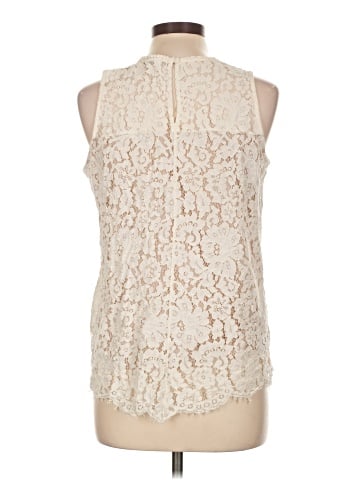 Rose + Olive Sleeveless Blouse (view 2)