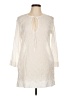 Echo Ivory White 3/4 Sleeve Blouse Size L - photo 1
