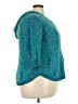 NY Collection 100% Polyester Teal Blue Pullover Sweater Size 2X (estimated) - photo 4