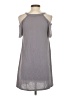 Socialite Gray Short Sleeve Top Size S - photo 2