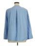 Zara Blue 3/4 Sleeve Blouse Size XL - photo 2