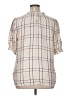 Amazon Essentials 100% Viscose Ivory Short Sleeve Blouse Size XL - photo 2
