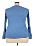 Unbranded 100% Polyester Blue Long Sleeve Top Size XXL - photo 2