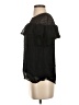 J.Crew Black Short Sleeve Silk Top Size 2 - photo 5
