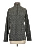 Lands' End 100% Polyester Chevron-herringbone Gray Pullover Sweater Size S - photo 1