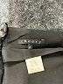Theory Solid Black Wool Skirt Size 0 - photo 4