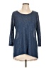 Maison Jules Blue 3/4 Sleeve Top Size L - photo 1