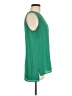 Pleione 100% Polyester Green Sleeveless Blouse Size M - photo 4