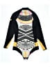 Roxy Graphic Black Wetsuit Size 6 - photo 2