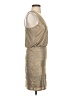 Laundry by Shelli Segal Metallic Tan Cocktail Dress Size 0 - photo 4