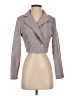 Unbranded 100% Polyester Houndstooth Gray Blazer Size XS (estimated) - photo 1