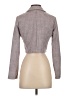 Unbranded 100% Polyester Houndstooth Gray Blazer Size XS (estimated) - photo 2