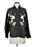 Zara Print Black Long Sleeve Blouse Size S - photo 1