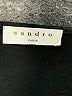 Sandro 100% Polyester Black Short Sleeve Top Size M (estimated) - photo 7