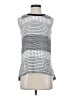 Madewell 100% Viscose Silver Sleeveless Blouse Size S - photo 1