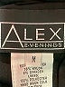 Alex Evenings Silver Short Sleeve Blouse Size M - photo 7