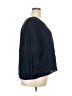 Gap Blue 3/4 Sleeve Blouse Size XXL - photo 4
