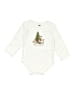 Hb 100% Cotton Ivory Long Sleeve Onesie 12-18 MO / 18 MO - photo 1