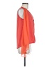Esley 100% Polyester Orange 3/4 Sleeve Blouse Size M - photo 4