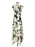 Unbranded Print Green Cocktail Dress Size S (estimated) - photo 2
