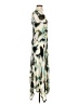 Unbranded Print Green Cocktail Dress Size S (estimated) - photo 4