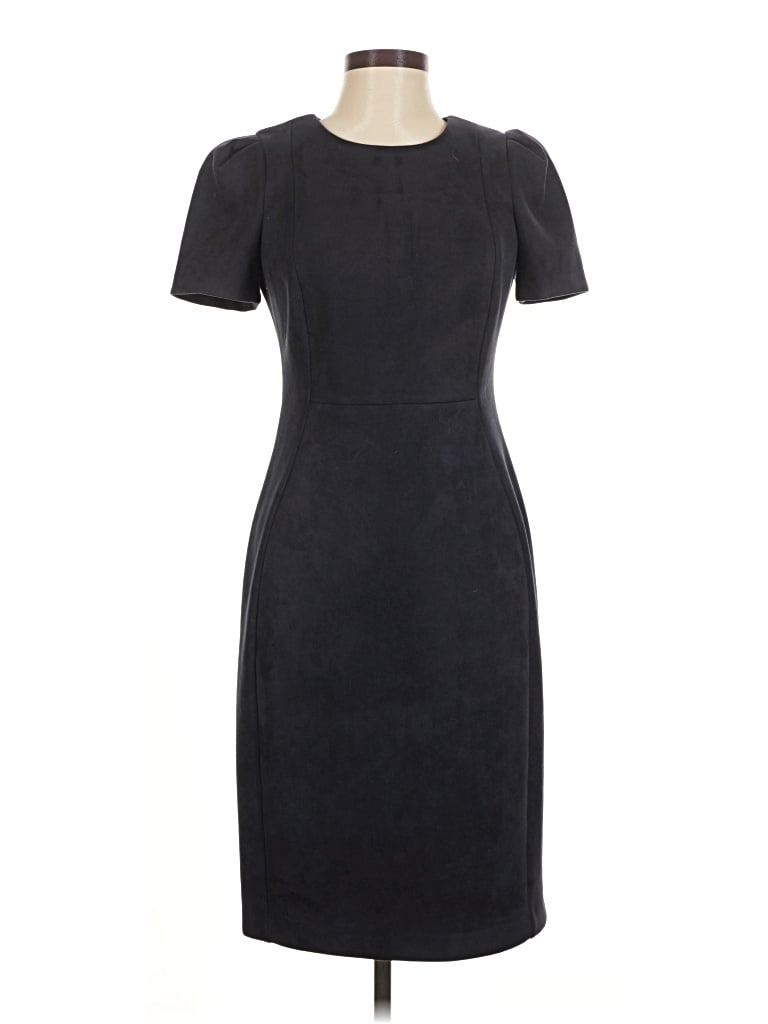 Pre-owned Calvin Klein Cocktail Dress In Black