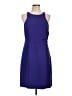 J.Crew 100% Polyester Solid Purple Cocktail Dress Size 12 - photo 1