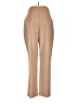 Topshop Plaid Tan Dress Pants Size 4 - photo 2