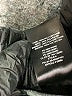 Babaton 100% Polyurethane Black Track Pants Size 2XS - photo 5