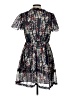 Shein 100% Polyester Floral Blue Casual Dress Size L - photo 2