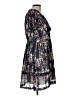Shein 100% Polyester Floral Blue Casual Dress Size L - photo 4