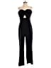 Keepsake Solid Black Jumpsuit Size L - photo 1