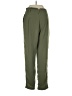 Sans Souci 100% Polyester Solid Green Casual Pants Size S - photo 2