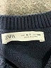 Zara Black Sweater Vest Size 6 - 7 - photo 3