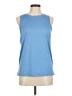 Fabletics Blue Sleeveless T-Shirt Size M - photo 1