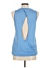 Fabletics Blue Sleeveless T-Shirt Size M - photo 2